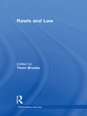 cover image of Rawls and Law